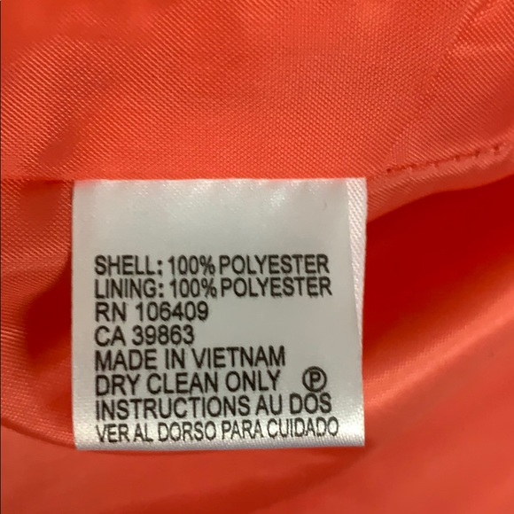 Tahari Arthur Levine Coral madmen Dress 8 - Picture 5 of 5